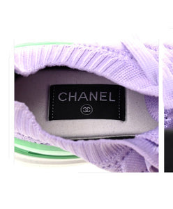 Brand New Chanel Fabric Sneakers Sz 39.5